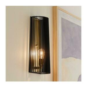 Elstead Quintiesse QN-LINARA1-BK - Fali lámpa LINARA 1xE27/60W/230V fekete/arany QN-LINARA1-BK kép