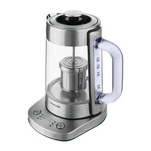 Sencor - Állítható hőmérsékletű 1, 5 l vízforraló, 1500 W/230 V, rozsdamentes acél 41006550 kép