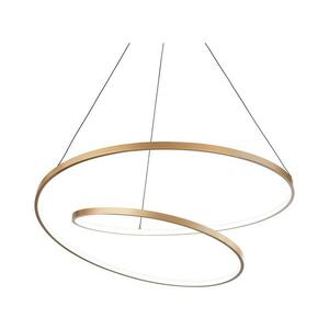 Ideal Lux - Dimmelhető LED csillár kábelen OZ LED/48W/230V pr. 60cm CRI 90 arany 304564 kép