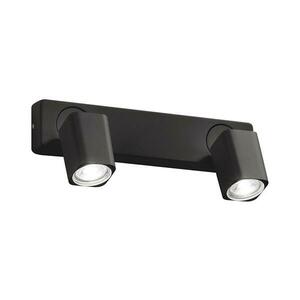 Ideal Lux - LED fali spotlámpa RUDY 2xGU10/7W/230V CRI 90 fekete 321509 kép