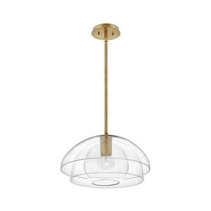 Elstead Quintiesse QN-LOTUS-P-HBR - LOTUS rúdon függő csillár 1xE27/60W/230V aranyszínű QN-LOTUS-P-HBR kép