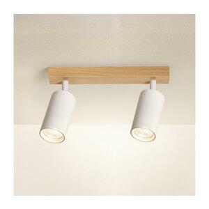 BRILAGI - SELE spotlámpa 2xGU10/30W/230V fehér/tölgy dekor WO-SELE-WH-WD02-OEM kép