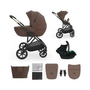 KINDERKRAFT - Kombinált 3 az 1-ben babakocsi PRIME 3 Velvet Mocca KSPRIM03BRW3000 kép
