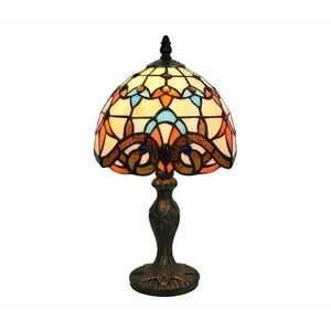 BRILAGI - Tiffany-vitrázs asztali lámpa MIRABELLA 1xE27/60W/230V BRT-12028A kép