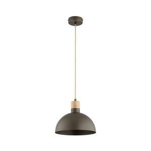 NEOMI zsinóros csillár 1xE27/15W/230V barna 61631 kép