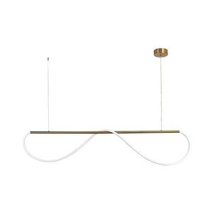 Light Prestige MELECA LED csillár kábelen LED/36W/230V 3000/4000/6000K 160 cm arany LP-2345/1P M GD kép
