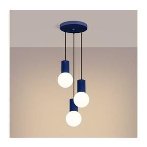 SL.1740 - Csillár zsinóron HALO 3xG9/8W/230V átm. 25 cm kék SL.1740 kép
