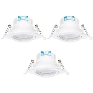 B.V. - 3 darabos szett LED beépíthető mennyezeti lámpatest, LED/5W/230V, 6500K, átm. 8, 5 cm, fehér B10405J4B kép