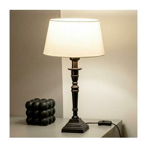 BRILAGI - Asztali lámpa CERIA 1xE27/60W/230V átm. 25 cm fekete/fehér 1xEG49185+EG781032 kép