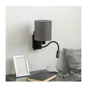 BRILAGI - LED Fali lámpa NUBILA 1xE27/25W/230V + LED/3W fekete/antracit BG1558+BG1574 kép