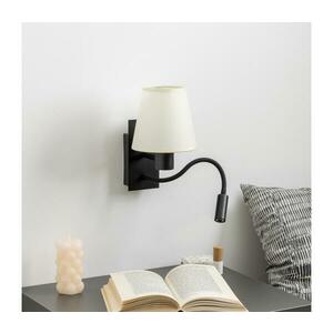 BRILAGI - LED Fali lámpa NUBILA 1xE27/25W/230V + LED/3W fekete/krémes BG1558+BG1572 kép