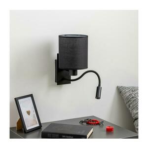 BRILAGI - LED Fali lámpa NUBILA 1xE27/25W/230V + LED/3W fekete BG1558+BG1581 kép
