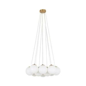 Brilagi - GLOBE kábeles csillár 10xE14/15W/230V, fehér BRLC3326 kép