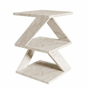 Dekor kisasztal, 54, 2x29, 6x29, 6cm, márvány hatással kép