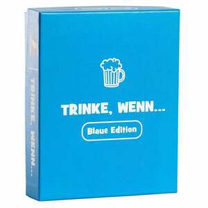 Spielehelden Trinken wenn... Blaue Edition Ivójáték 100+ kérdés Játékosok száma: 2+ Korhatár: 18 éves kortól kép