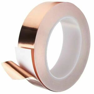Springos réz csigariasztó szalag 25mm, 10m kép