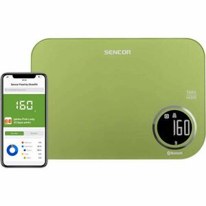 Sencor SKS 7070GG Smart Konyhai Mérleg, Zöld kép