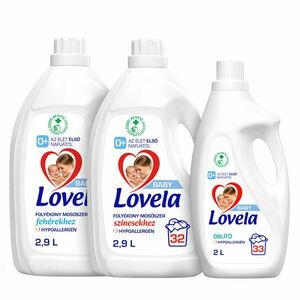 Lovela Baby Hipoallergén Mosószer csomag 64 mosásra kép