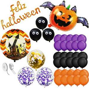Springos halloween dekoráció 52 elem. kép