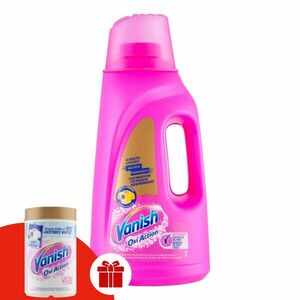 Vanish Oxi Action folyékony Folttisztító Pink 2l + Ajándék Vanish... kép