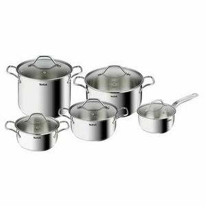Tefal Intuition 10 részes Edénykészlet, B864SA74 - ezüst kép