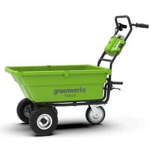 Greenworks G40GC Akkumulátoros Kerti Kocsi, Akku és töltő nélkül, ... kép