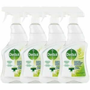 Dettol Lime&Menta antibakteriális Felülettisztító spray 4x500ml kép