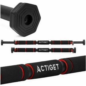 ActiGet ajtófélfára rögzíthető Húzódzkodó rúd 60-100cm - Fekete kép