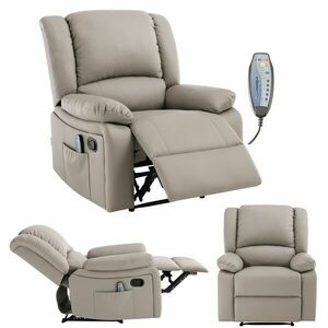 Pepita COMFORT XXL dönthető Masszázsfotel 8 masszázspont, melegít... kép