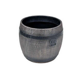 Roto Bolero XXL Hordó mintájú virágültető dézsa 61x62 cm kép