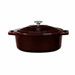 Berlinger Haus BH-6499 Öntöttvas pecsenyesütő 30 cm Burgundi kép