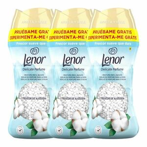 Lenor Pamutfrissesség illatgyöngy 3x195g kép