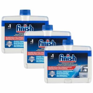 Finish mosogatógép tisztító 3x250ml (17569) + Ajándék mintatermék kép