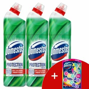 Domestos Protection klórmentes fertőtlenítő hatású Tisztítószer E... kép