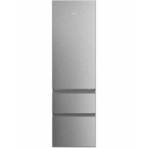 Haier HTR3620ENMG Alulfagyasztós hűtőszekrény 414L, M: 205, LED v... kép