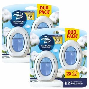 Ambi Pur Cotton Fresh fürdőszobai Légfrissítő 2db 2x8ml kép