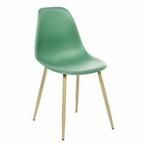 Étkezőszék, műanyag - fém, zöld - SKAGEN BASIC - Butopêa kép