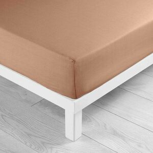 Lazacszínű gumis pamut lepedő 160x200 cm Lina – douceur d'intérieur kép