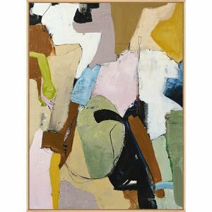 Nyomtatott keretezett vászon kép kézzel festett részletekkel 93x117 cm Out Of Ordinary – Malerifabrikken kép
