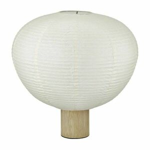 Fehér-natúr színű asztali lámpa papír búrával (magasság 45 cm) Kami – Blomus kép