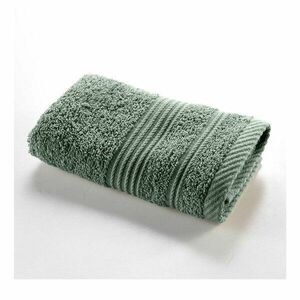 Zsályaszínű frottír pamut törölköző 30x50 cm Tendresse – douceur d'intérieur kép
