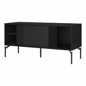 Fekete TV-állvány 116x55x42 cm Met Mini – noo.ma kép