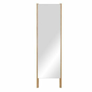 Álló tükör tömörfa kerettel 49x166 cm Lun – noo.ma kép