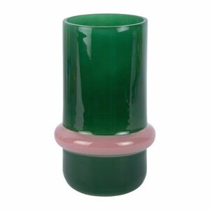 Zöld üveg váza (magasság 22 cm) Animado Anillo – PT LIVING kép