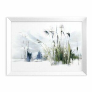 Nyomtatott keretezett kép 56x75 cm Blue Grasses – Styler kép
