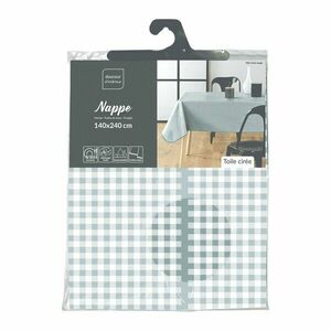 Lemosható asztalterítő 140x240 cm Mini Vichy – douceur d'intérieur kép
