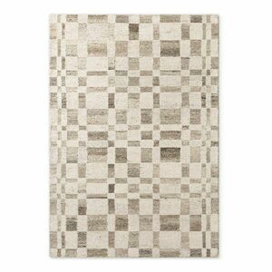 Krémszínű kézi szövésű gyapjú szőnyeg 80x150 cm Boho 1.0 Structa – Vikosa kép