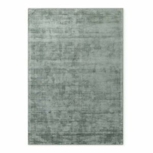 Világoskék kézi szövésű viszkóz szőnyeg 80x150 cm Noemi – Vikosa kép