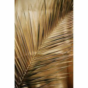 Nyomtatott üveg kép 80x120 cm Gold Palm – Styler kép