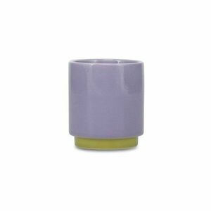 Zöld-lila kőedény csésze 270 ml Duo – ONA kép